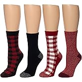 Cuddl Duds Women Warm Winter Cold Weather Ski Snowboard Super Soft Multi Pair Pack Lounge Socks