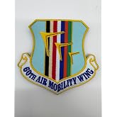 60th Air Mobility Wing Patch &ndash; Hook-n-Loop