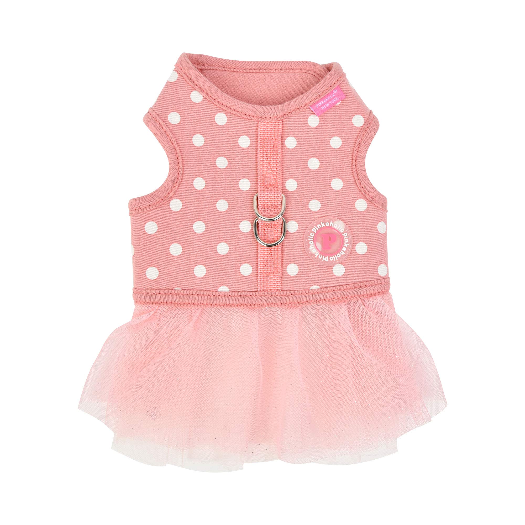 Pinkaholic NAUA-HD7624-IP-M Ida Pinka Harness Dog Harness MIndian Pink