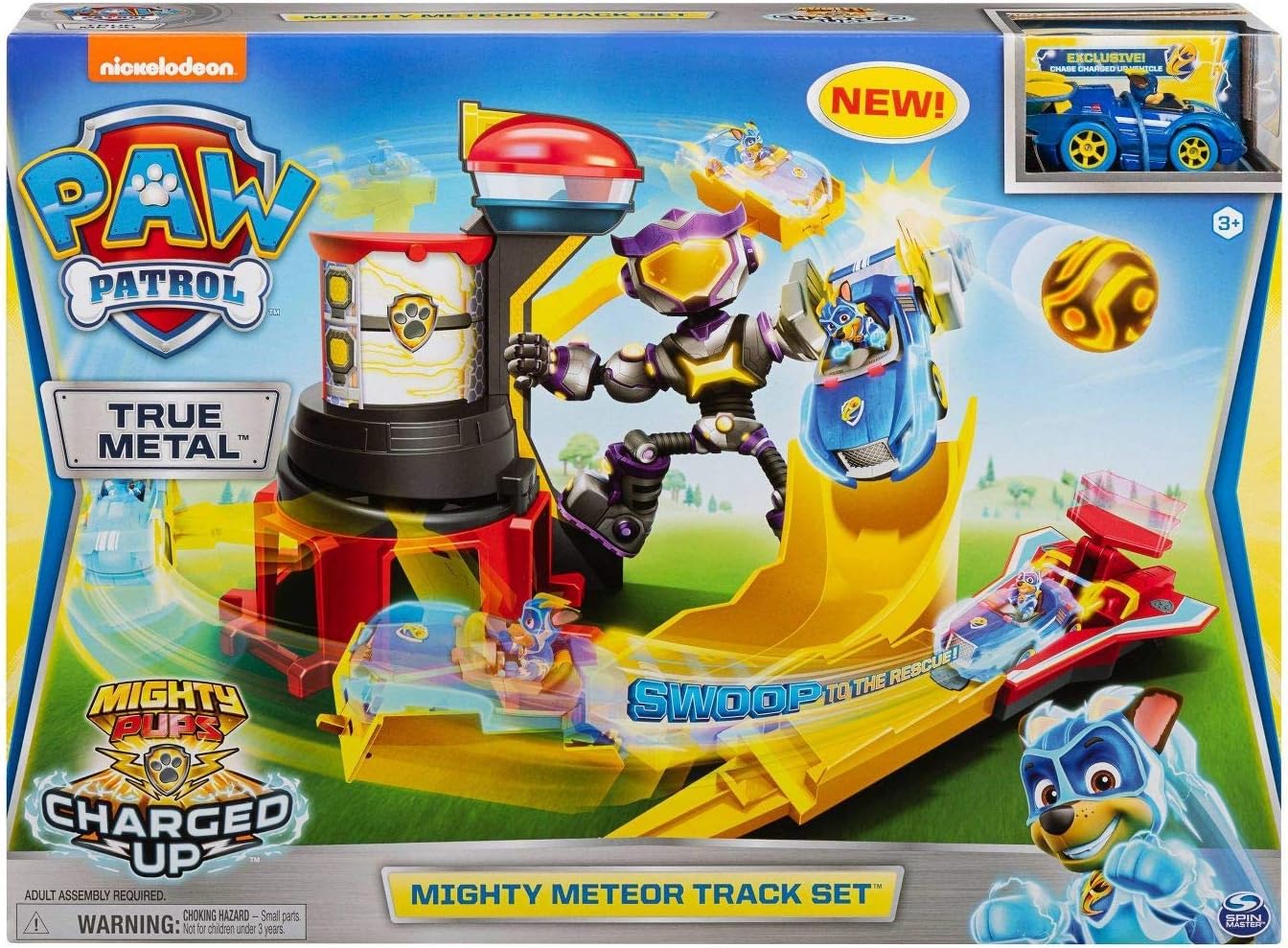 mighty meteor track set paw patrol