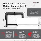 Liquidraw A3 Drawing Board with Parallel Motion 14 x 20 Inches view 2