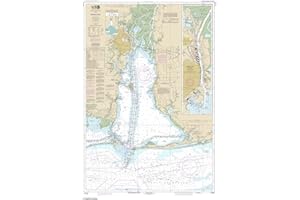 Paradise Cay Publications, Inc. NOAA Chart 11376: Mobile Bay Mobile Ship Channel-Northern End, 34.9 X 50.1, Traditional Paper