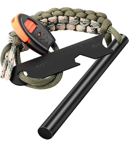 Accendifuoco Con Asta Di Ferrocerio Da 10 Pezzi, Con Anello - Foto 3