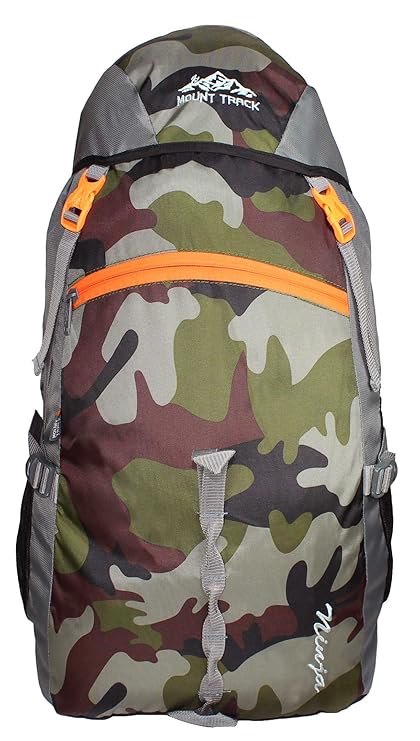 Mount Track B6 Ninja 40 Ltrs Rucksack, Hiking & Trekking Backpack Camouflage