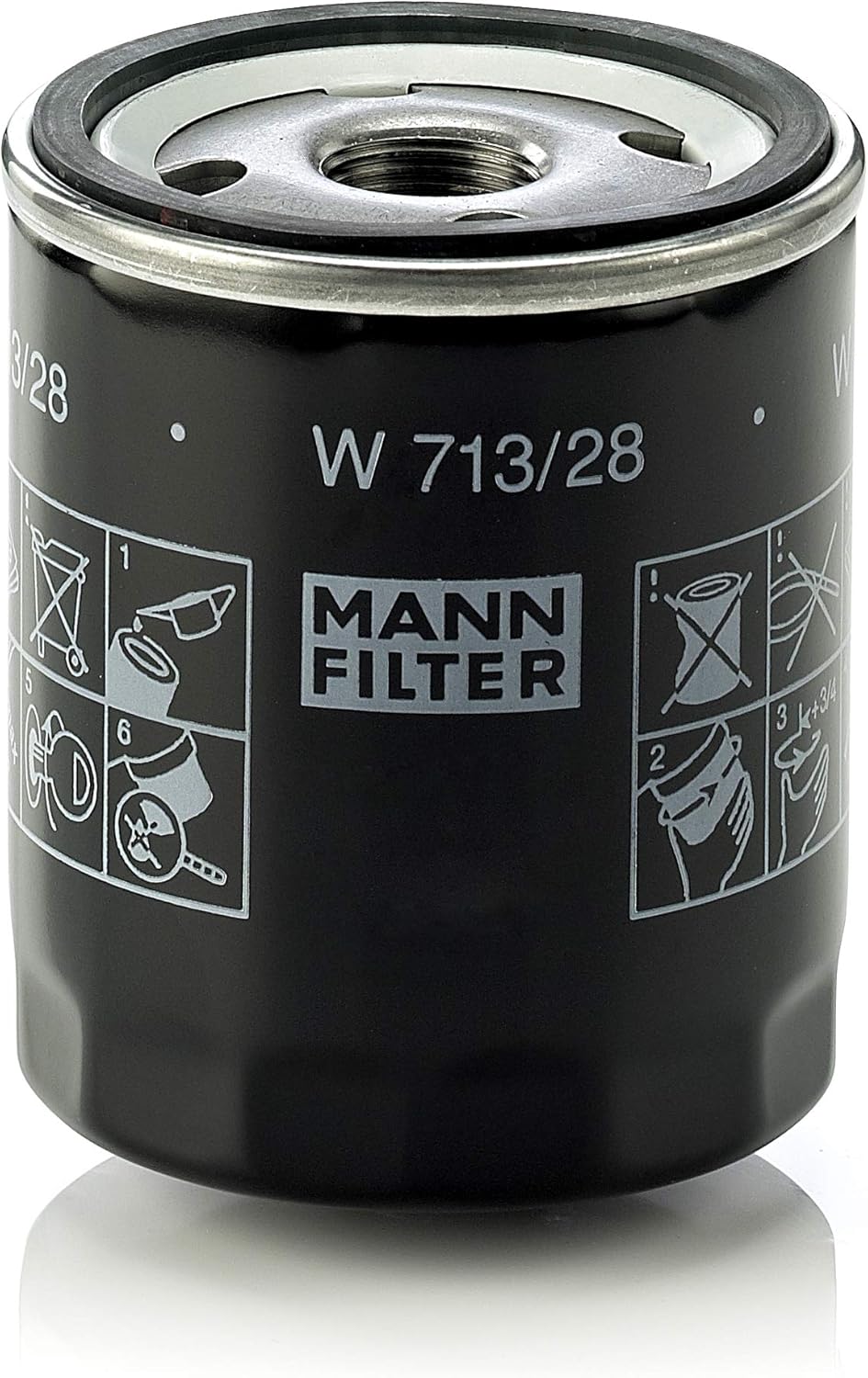 MannFilter W 713/28 Spinon Oil Filter Automotive