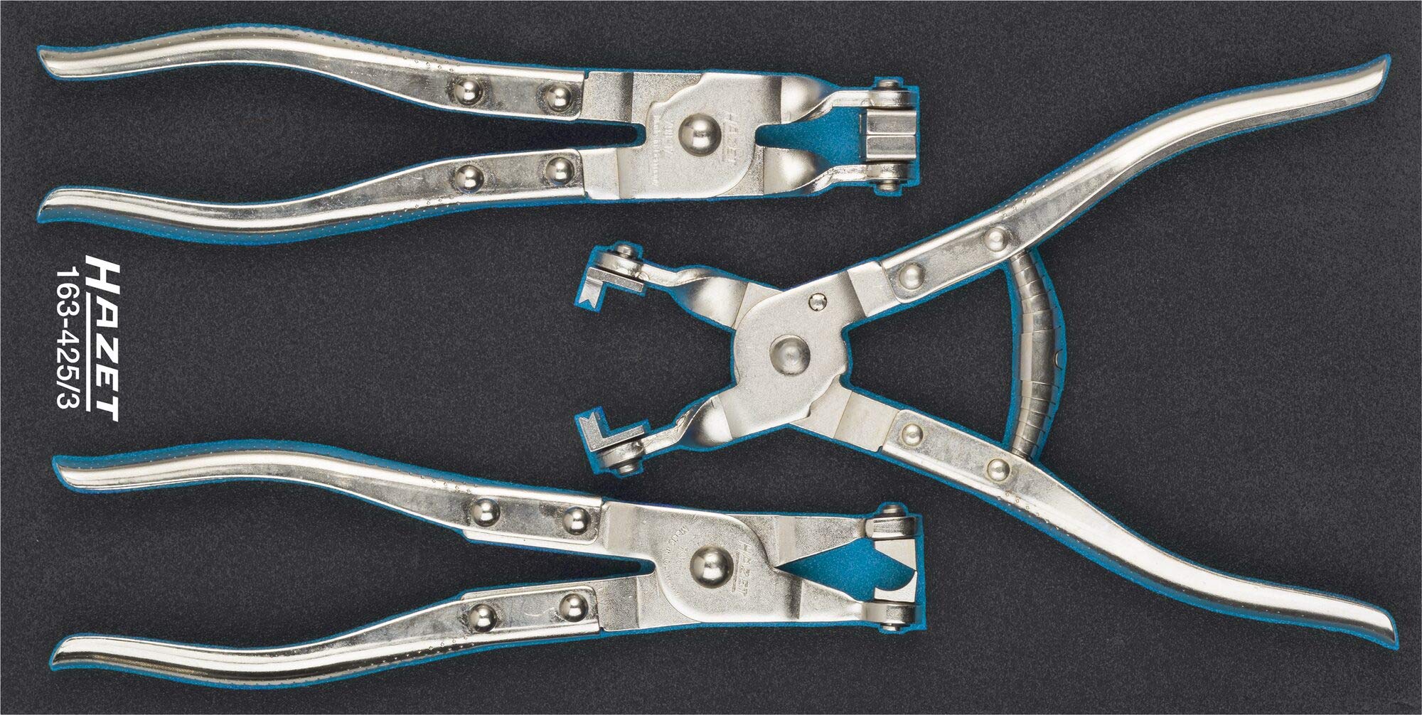 Hazet Hose Clamp Pliers Set, 1 Piece, 163-425/3
