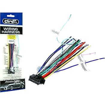 Amazon.com: DNF New Pioneer Wiring Harness AVH-X6700 DVD ... pioneer deh 1300mp wiring harness 