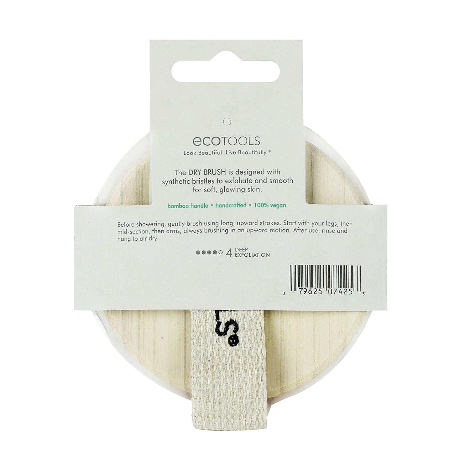 EcoTools Gentle Pore Cleansing Face Brush, Scrubber For Facial Skincare and Beauty, Great for Sensitive Skin: Beauty