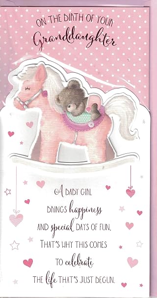 Prelude New Baby Granddaughter Card ~ Congratulations On The Birth Of ...