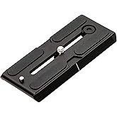 Benro Quick Release Plate – Professional Arca-Swiss Compatible Aluminum Camera Plate with Anti-Twist Flanges, 1/4"-20 Mount Screw & Safety Stop for DSLR, Mirrorless & Video Tripod Heads (QR6PRO)