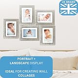Clay Roberts 7x5 Picture Frame Silver Freestanding Wall Mountable 13x18 cm view 3