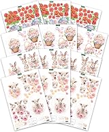 Katy Sue Easter Animals & Spring Florals Die-Cut Decoupage Sheets 12 Pack view 2