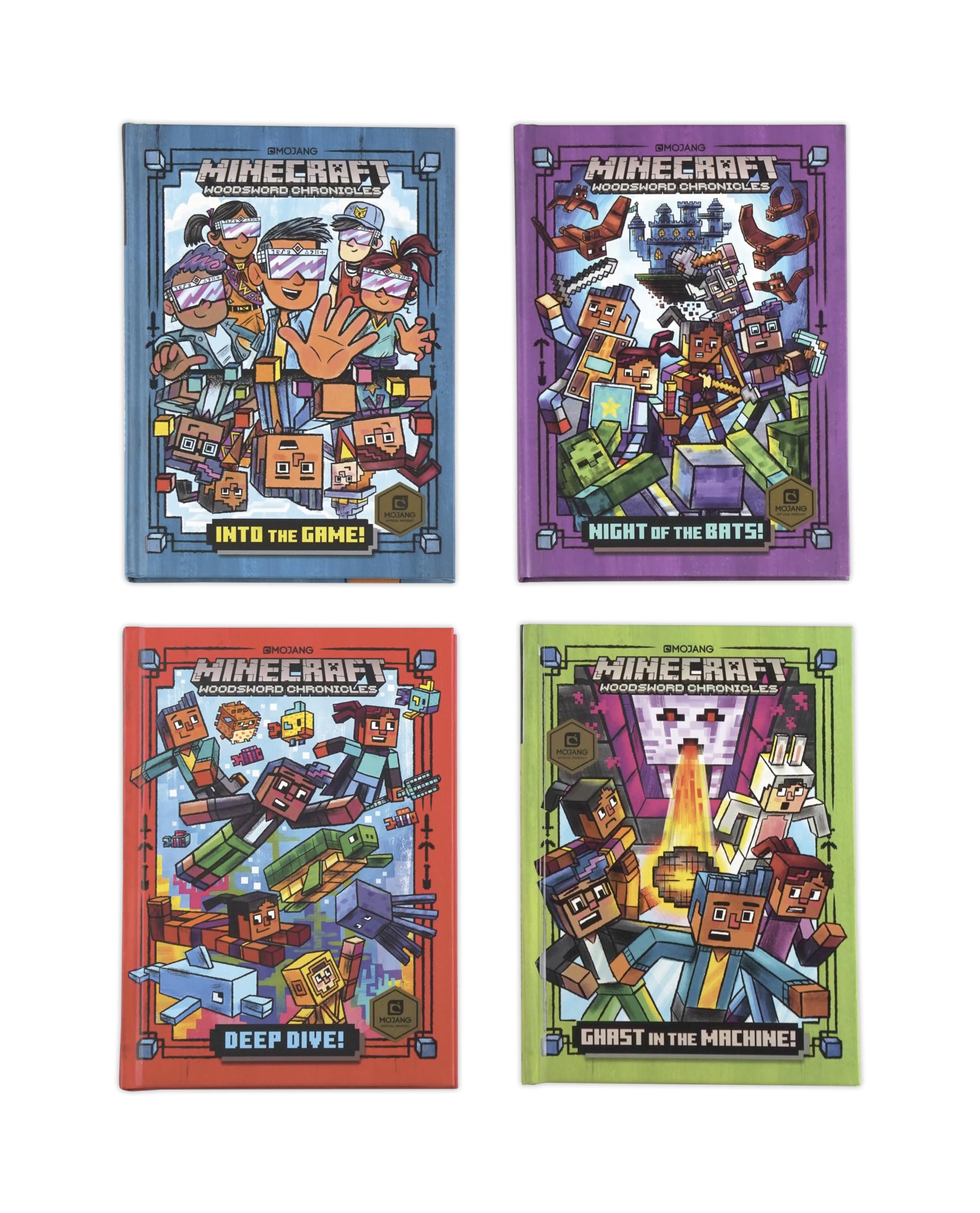 Minecraft Woodsword Chronicles Box Set Books 1-4 (Minecraft) Minecraft Woodsword Chronicles Box Set Books 1-4 (Minecraft) Hardcover Audible Audiobook