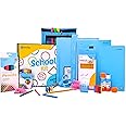 Enday Back to School Supplies for Kids, Blue School Supply Box Grades K-5, Premium Quality Kids School Supplies Kit, Kindergarten School Supplies for Girls and Boys, 77 Piece Set