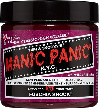 Manic Panic High Voltage Fuschia Shock Cream Hair Dye 0.118 kg
