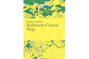 Daniel Defoe: Robinson Crusoe Map (Paris Grafik's Literary Maps)