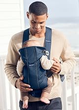 BabyBjörn Baby Carrier Mini 3D Mesh Navy Blue Brand New in Box view 4