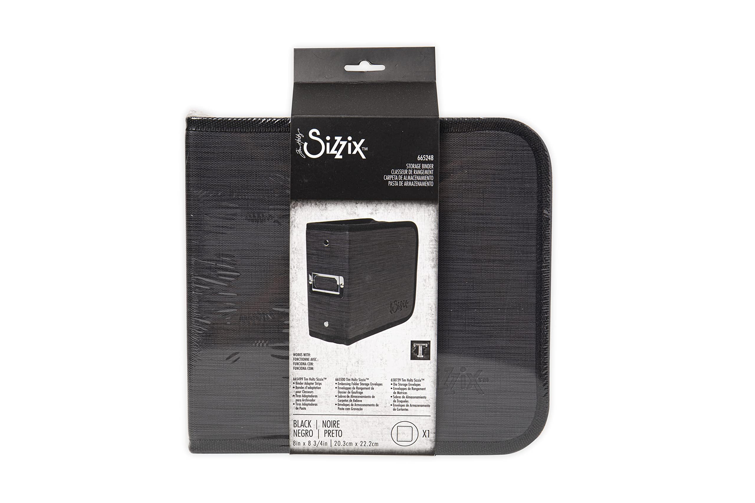 Sizzix Storage Die Storage Binder Small Black Inspired by Tim Holtz | 665248 |Chapter 2 2022