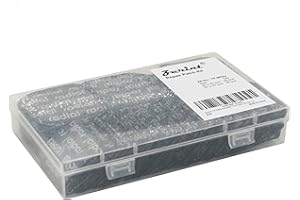 ZERINT TP-MS2a 84 pcs Radial Tire Repair Patch Kit 48 pcs 1 3/4" x 1 3/4" (45 x 45 mm), 36 pcs 2 1/4" x 2 1/4" (57 x 57 mm) Tire Patch for Car Puncture Repair