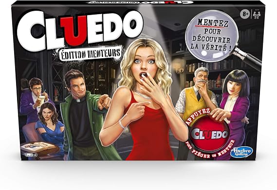 Cluedo Menteurs - Jeu de societe - Jeu de plateau - Version française