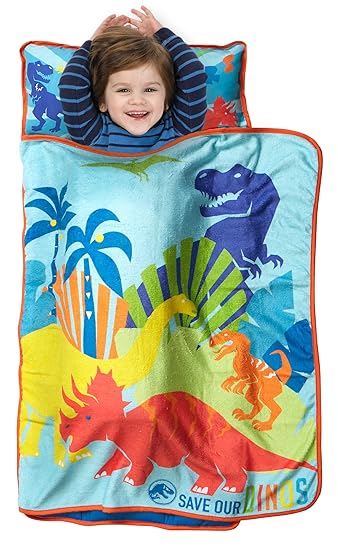 Amazon Com Jurassic World Save Our Dinos Toddler Nap Mat