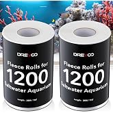 Dreyoo Replacement Fleece Roll Compatible with Reef 1200, 115' Long x 6.78" High, Superior Filtration for Clean Clear Reef Tanks, Easy to Install