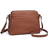 befen Anti-theft Crossbody Bag for Women Genuine Leather, Small Cross Body Shoulder Handbags with RFID Card Slots