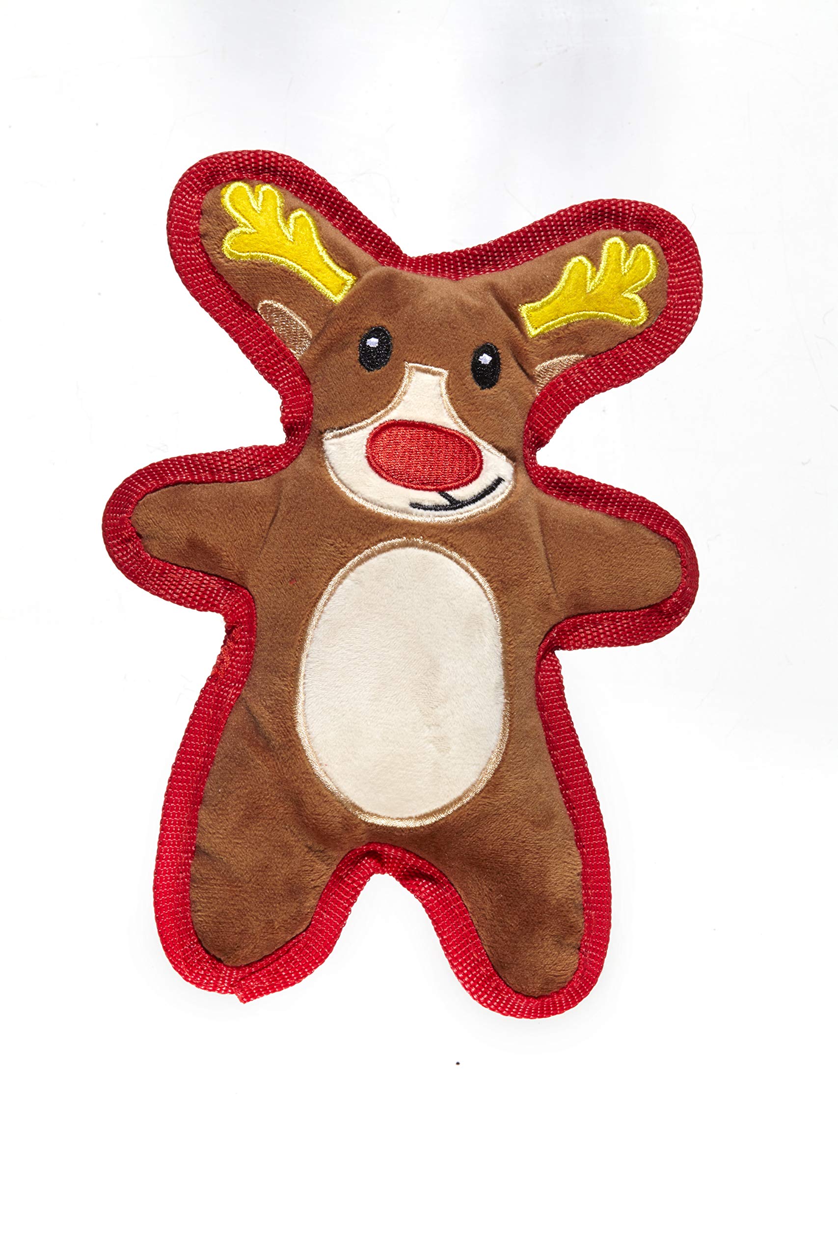 Pistachio Pet Christmas Dog Toy - Plush Reindeer With Squeaker 9"/23 cm