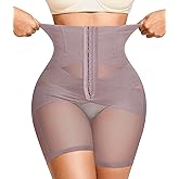 IHHCOXK Shapewear Shorts for Women Faja Tummy Control Body Shaper Underwear High Waist Compression Panties Thigh Slimmer