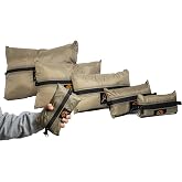 VIAM Outdoors G3 Ultralight Backpacking Organizer Bags, 5pc - Tan | 5pc ultralight pouch set, XS to XL. Hunting pouch bag and backpack organizer pouches for backcountry trips.