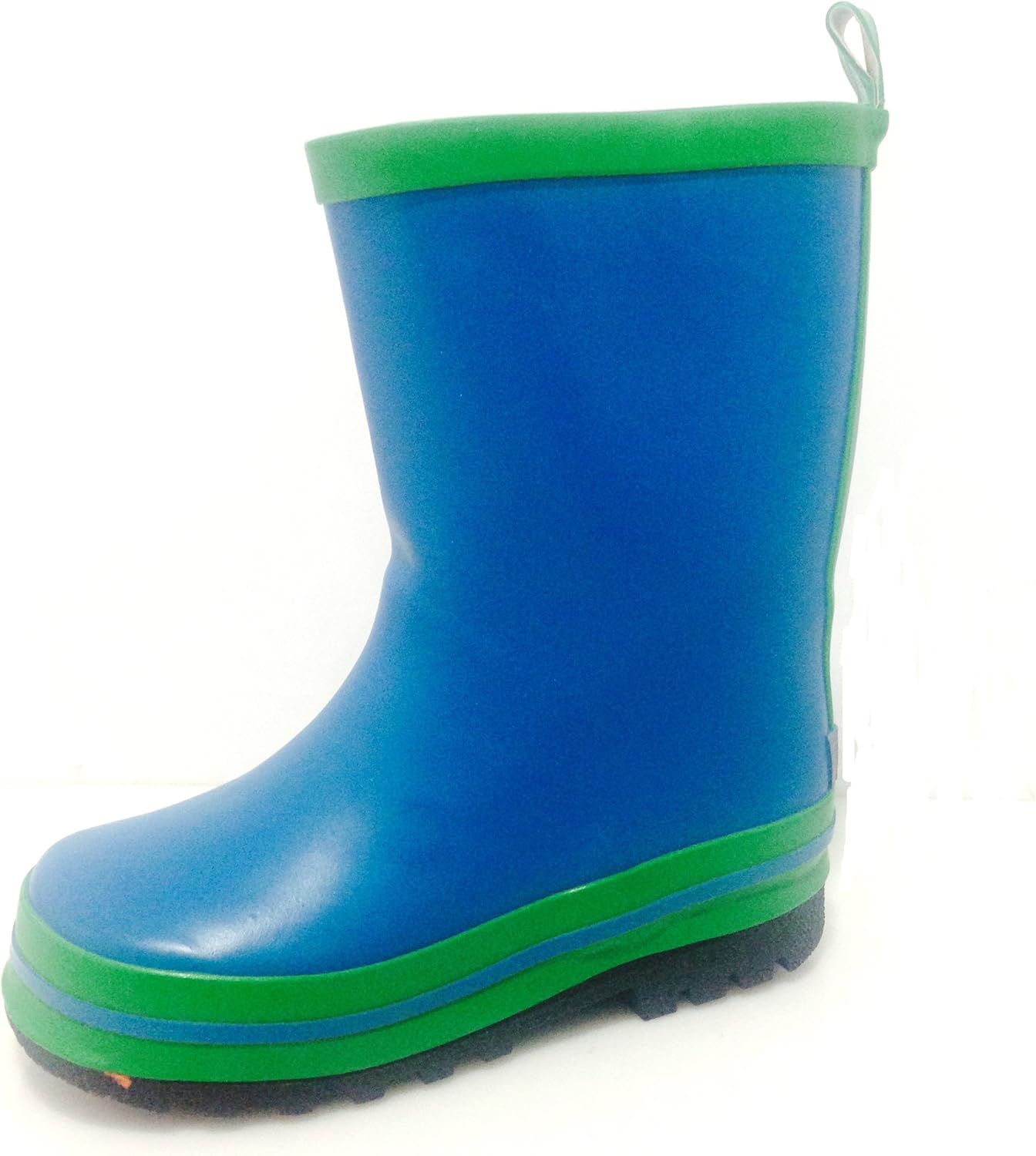 Boys Blue Rain Boots w/ Lining, Comfy, Stylish (5) Boots