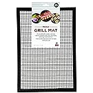 Grill Mat BBQ Tool - Mesh Grill Mat That Allows Smoke to Pass Through - Non-Stick - Perfect For Grills, Smokers and Ovens
