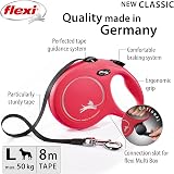 flexi Classic L Tape 8 m Red Retractable Dog Leash up to 50 kg view 2