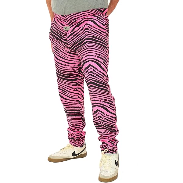 Amazon.com: Zubaz 00 NFL Men's Classic Zebra Print Left Hip Team