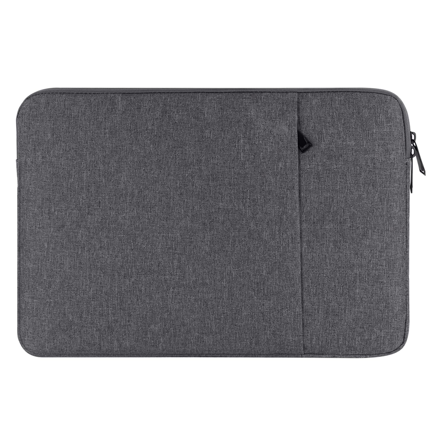 Chelory 17 17.3 17.5 Inch Laptop Sleeve Compatible with HP Lenovo Asus Acer Dell Notebook Ultrabook Chromebook Computer, Waterproof Protective Cover Bag Carrying Case Handbag with Pocket, Dark Gray