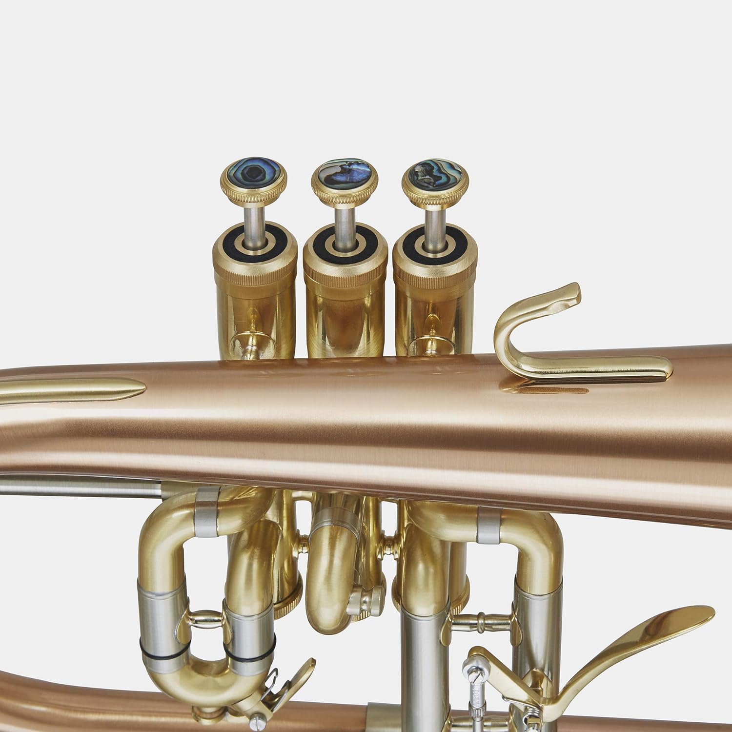 Blessing BFH-1541RT Professional Flugelhorn, Lacquered Brass with 1-Piece Red Copper Bell: Musical Instruments