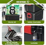 Iris Ohyama Large 75L Storage Boxes with Lids 3 Pack SIA-75 view 5