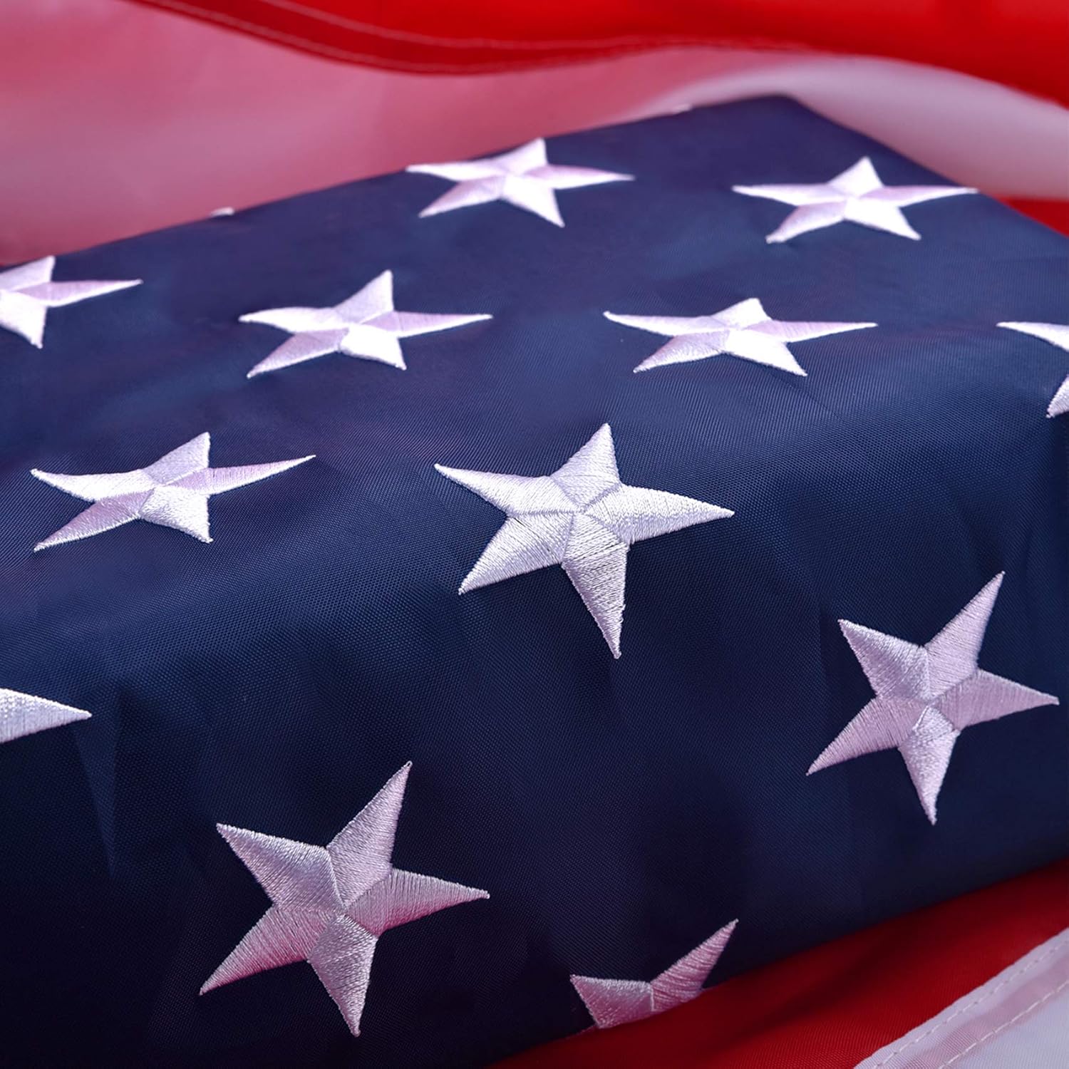 American Flag Made in USA, Heavyweight Nylon American Flag