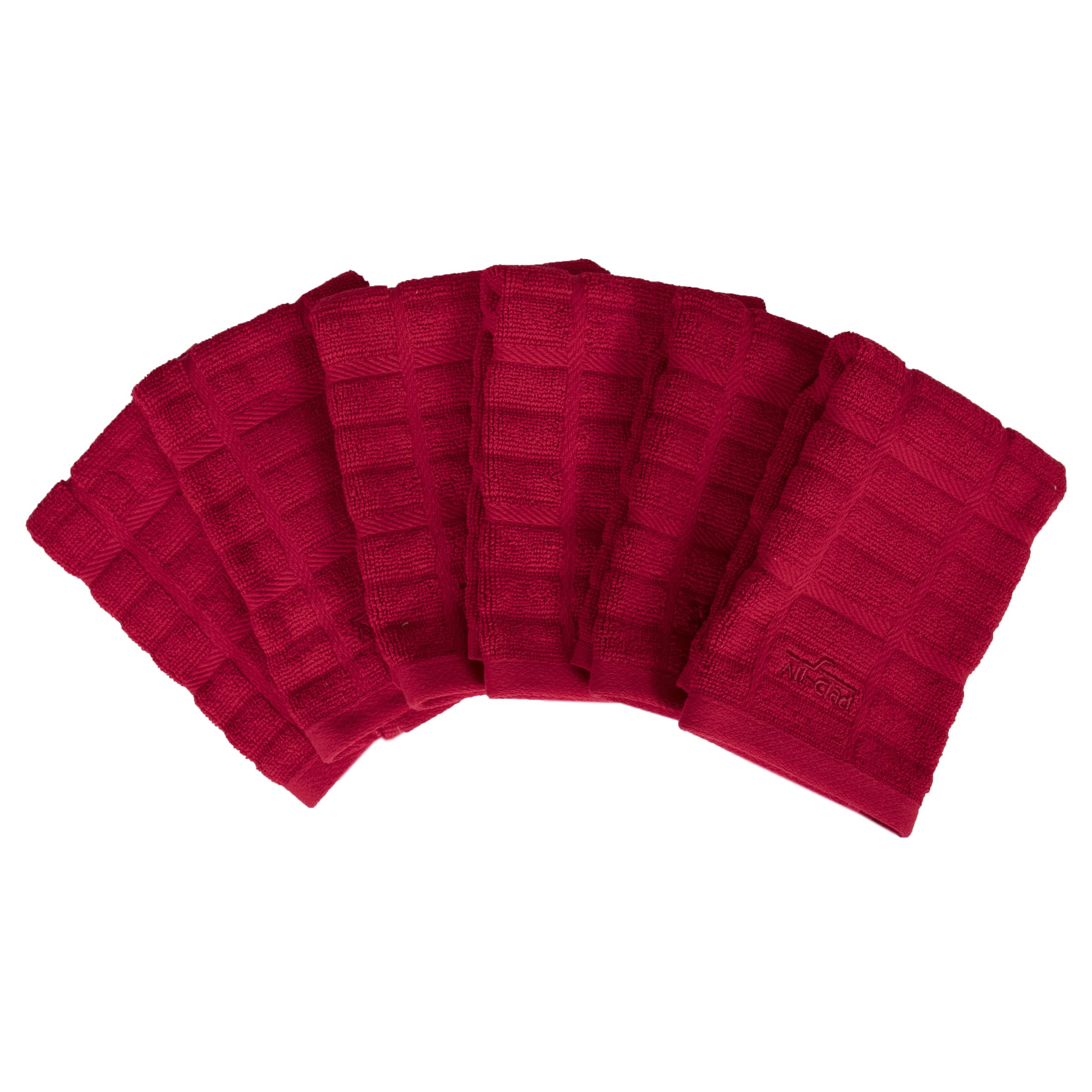 All-Clad 89350 Terry Dish Cloth, Cotton, Chili