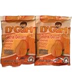 D'Gari Peach Gelatin Dessert Mix 4.2 Oz (Pack Of 6