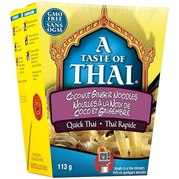 A TASTE OF THAI COCONUT GINGER NOODLES |HEAT...