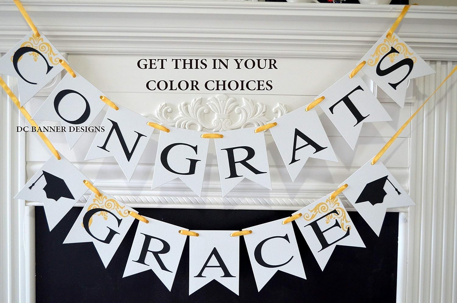 Congrats Grad Triangle Banner Graduation Printable Banner Etsy My XXX