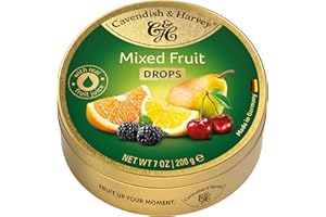 Cavendish & Harvey, Fruit Candy, 200g Can