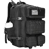 MoonWang 55L Tactical Backpack Heavy Duty Military Rucksack Molle Backpack 3 Day Assault Pack for Work Outdoors