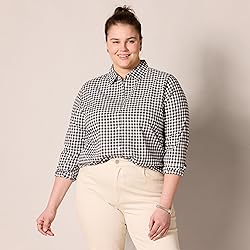 Amazon Essentials Women's Regular-Fit Long-Sleeve