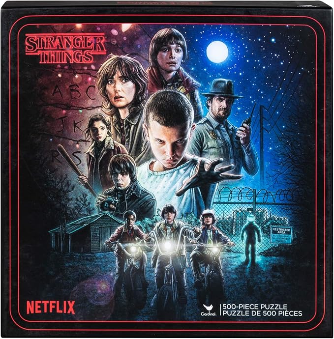 Amazon Com Cardinal Games 6046948 Stranger Things Puzzle One