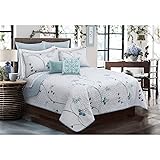 Safdie & Co. Quilt 3PC Set Double/Queen Whisper