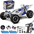 rcxsuv WLtoys 144001 V2 1/14 RC Cars, 4WD High-Speed Remote Control Cars for Adults,Creative Lighting Design, Upgraded Hardware and Battery, Max 43 mph Hobby Electric Off-Road Jumping RC Trucks
