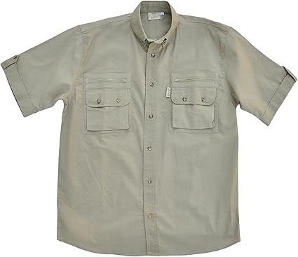 camisa safari hombre