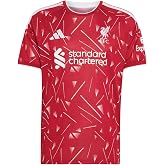 adidas Liverpool FC 26/27 Home Men's Soccer Jersey, XX-Large | CLIMACOOL technology, doubleknit 100% recycled polyester, woven club crest, laid-on 3-Stripes, slim fit, crew neck